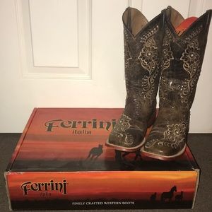 Ferrini Wild Flower Boots